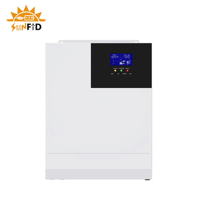 Batería de litio de 3KW Powerwall MPPT de los inversores solares de la rejilla con el regulador solar de la carga 60A
