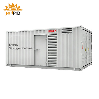 1000 envase comercial de los sistemas 2000 2500Kwh los 20FT 40FT del almacenamiento de la batería solar 1500Kwh