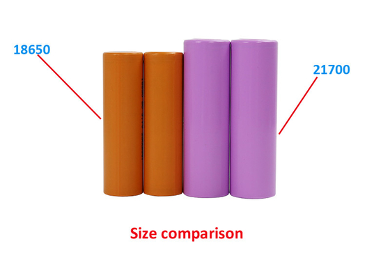 21700 3.7V 4800 Mah Lifepo Cells 5000 Mah Long Cycle Life