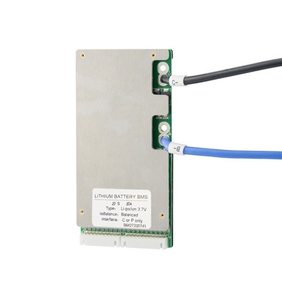 50A BMS For Lithium Ion Battery 17s 60V con la bicicleta eléctrica de Ebike del tablero de la protección del PWB del Pcm del control de la temperatura