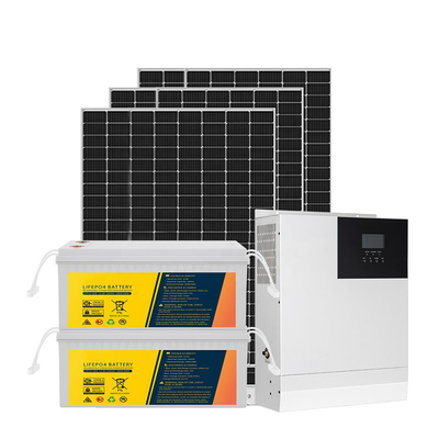 3KW del equipo casero 50HZ 60HZ MPPT 110-250V de la Sistema Solar de la rejilla