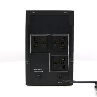 Monofásico de la batería de litio de la pantalla LED 6000mAh UPS 650VA