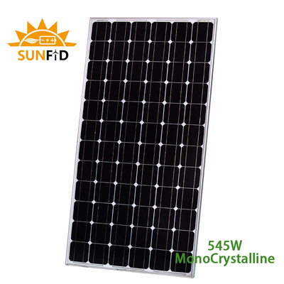 Vidrios duales monocristalinos 550W del panel solar de PERC Half Cell