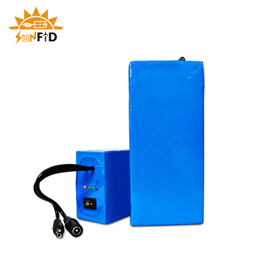 batería recargable 18650 del litio de 12V 20Ah para la luz del panel solar del sistema eléctrico LED