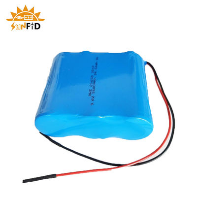 Paquete de baterías de litio 9.6V 3.6Ah 26650, paquete de baterías recargables LiFePO4 para energía de respaldo solar UPS