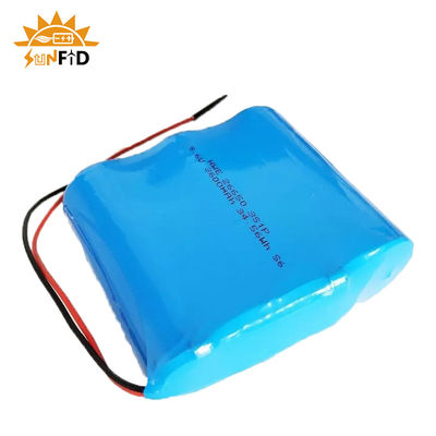 1500mAh 9.6V 18650 LiFePO4 Batería de litio Batería recargable para energía portátil al aire libre