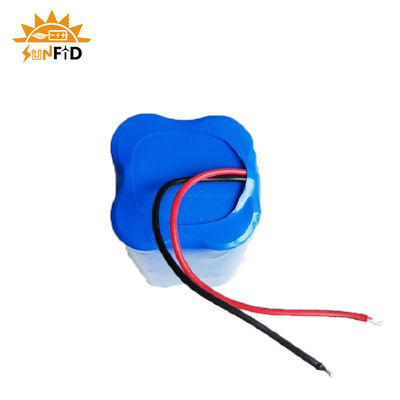 Paquete de baterías de litio 18650 de 2.5Ah y 12.8V, paquete de baterías recargables de LiFePO4 para energía solar y de respaldo