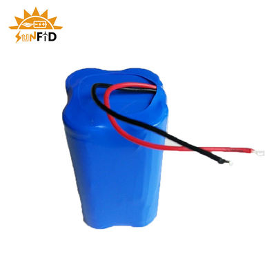 Paquete de baterías de litio 18650 de 2.5Ah y 12.8V, paquete de baterías recargables de LiFePO4 para energía solar y de respaldo
