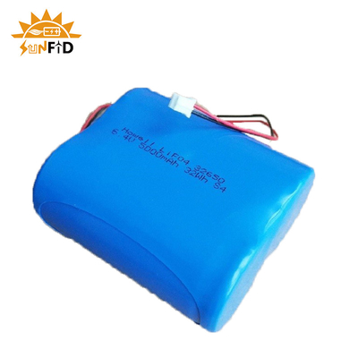 batería recargable 4500mah 26650 del litio de 6.4v Lifepo4