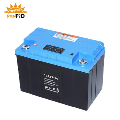batería 12.8V de la motocicleta del fosfato del hierro del litio 2500mah
