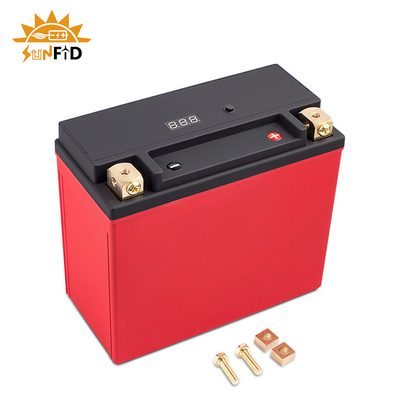 Batería de litio recargable de la motocicleta 12V 6ah con las baterías de la parada de comienzo de BMS 7-A