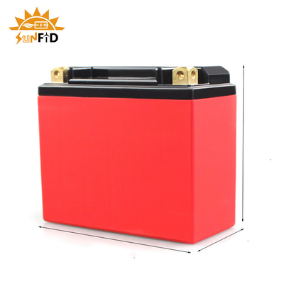 6ah litio recargable Ion Battery Pack 12V para la motocicleta eléctrica con las baterías de la parada de comienzo de BMS 7-A
