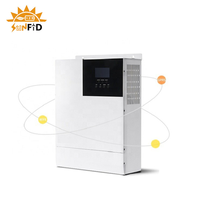 Batería de litio de 3KW Powerwall MPPT de los inversores solares de la rejilla con el regulador solar de la carga 60A