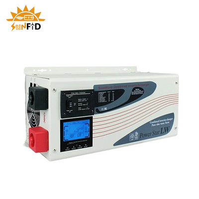 6000W DC al inversor de corriente puro 24V 48V 120 240V de la onda sinusoidal de la CA con la exhibición del LCD