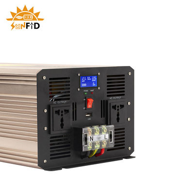 DC a la CA inversor de corriente puro 12V 24V 48V de la onda sinusoidal de 5000 vatios