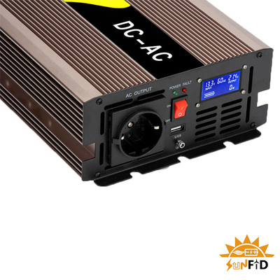 12V inversor de corriente puro DC de la onda sinusoidal de voltio 2000w a la CA 110V 220V