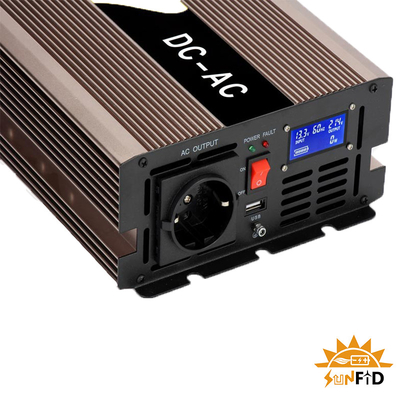 inversor puro 24V 110V 220V de la onda sinusoidal de 48V 1500W 12V