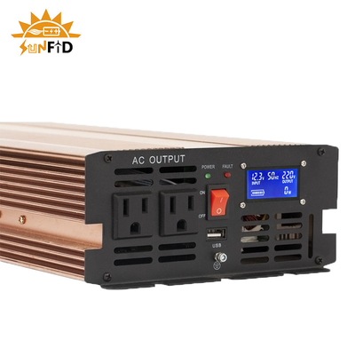 inversor puro 24V 110V 220V de la onda sinusoidal de 48V 1500W 12V