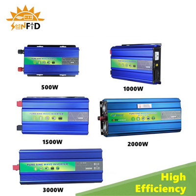 inversor de corriente puro 48V DC de la onda sinusoidal de 2000W 12V 24V a la CA 110V 220V