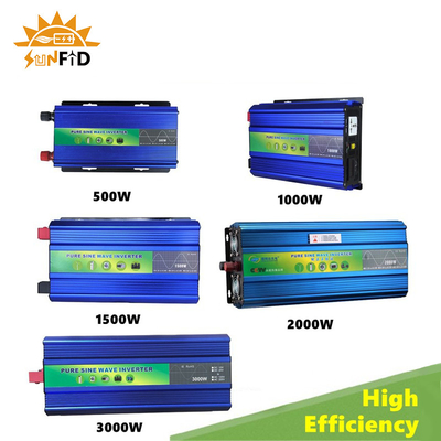 inversor de corriente puro 48V DC de la onda sinusoidal de 2000W 12V 24V a la CA 110V 220V