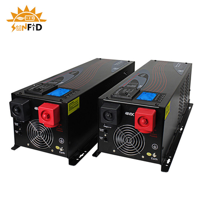 24V 240V inversor puro 48V 120V de la onda sinusoidal de 10000 vatios con el cargador de corriente alterna