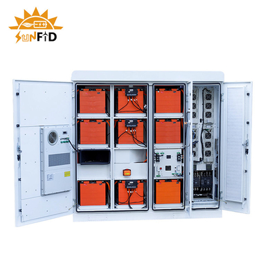 sistemas comerciales 96V 148KWH del almacenamiento de la batería solar de 384V 192V