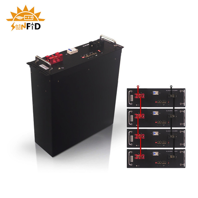 Sistemas comerciales 96V 192V 384V 100Ah del almacenamiento de la batería solar LifePo4