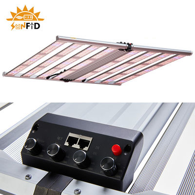 Luz LED de cultivo regulable con espectro ajustable de 1000W para plantas de interior de horticultura