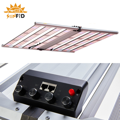 La planta interior LED de la horticultura crece 1000W ligero ajusta el interruptor ULTRAVIOLETA Dimmable del IR del espectro