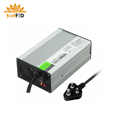 cargador de batería de litio de 12v Ebike 24v 36v 48v 52v 60v 72v para la bifurcación eléctrica de la vespa eléctrica