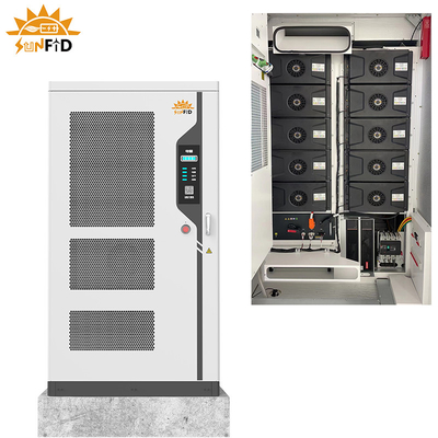 215Kwh Sistemas comerciales de almacenamiento de baterías Energía solar