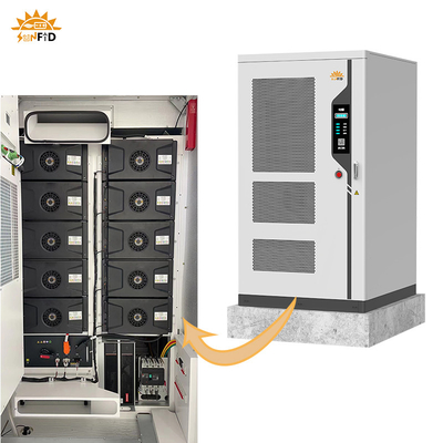 Sistema de almacenamiento de energía de batería integrada modularizada de 215 KWh Sistema solar BESS al aire libre