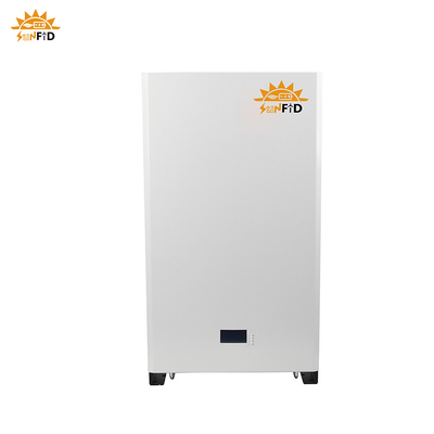 51.2V 200Ah LiFePO4 Instalado en la pared 10KWh Sistema de batería para el hogar Vida útil del ciclo largo