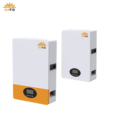 Sistema de batería para el hogar de 10KWh Vida útil de ciclo largo 51.2V LiFePO4 Batería de pared
