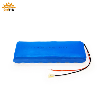 batería recargable 8S1P LED solar del litio de 25.6v 6Ah que enciende la batería LifePO4
