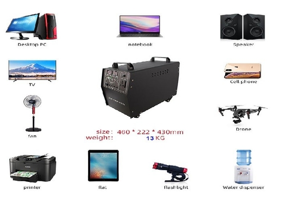 generador portátil de la energía solar de energía de 220V 1000W del sistema residencial del almacenamiento