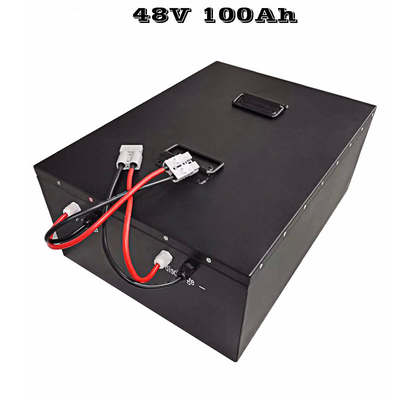 Batería de litio del CE 100Ah Campervan 48V para el carro de golf de la Sistema Solar