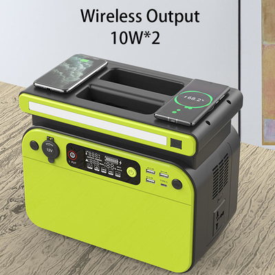 central eléctrica portátil al aire libre 500W 110V 220V LiFePO4