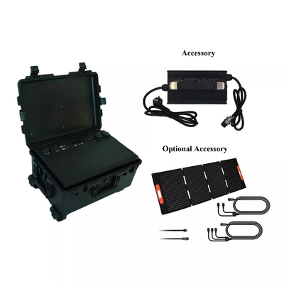Generador de poder portátil recargable de la prenda impermeable 5000W 5000Wh