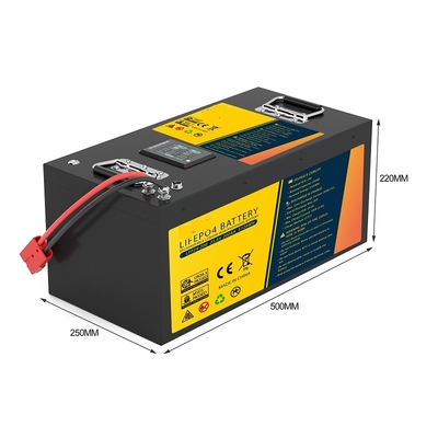 51.2V 60Ah batería del litio de 48 voltios para los carros para uso general de visita turístico de excursión eléctricos de la patrulla del carro de golf