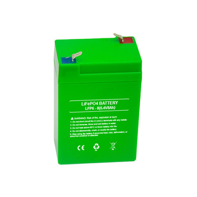 Batería larga de la E-vespa LifePO4 de la batería del ciclo productivo de la batería 6.4V 8Ah del reemplazo de LifePO4 SLA