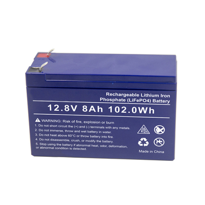 Batería de litio del arranque del motor del reemplazo de LifePO4 12.8V 6Ah SLA