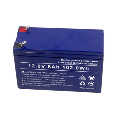 Batería de litio del arranque del motor del reemplazo de LifePO4 12.8V 6Ah SLA