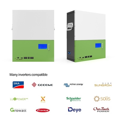 Sistemas caseros del almacenamiento de energía de energía del soporte de estante del almacenamiento de la batería residencial del sistema 48v 100ah Lifepo4