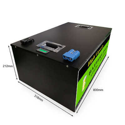 poder de la copia de seguridad de batería del reemplazo 105Ah de 72V Lifepo4 SLA para la cámara CCTV que acampa de la Sistema Solar