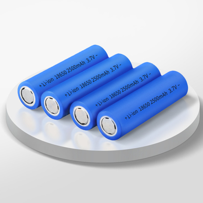célula de batería de 2500mAh Lifepo4 25R 3.7V recargable 18650 cilíndricos