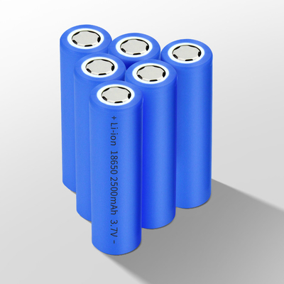 célula de batería de 2500mAh Lifepo4 25R 3.7V recargable 18650 cilíndricos