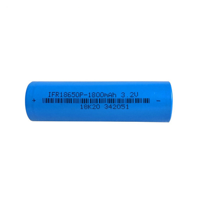 Célula de batería 18650 Lifepo4 3.2v 1800mah para la antorcha de la luz de la lámpara