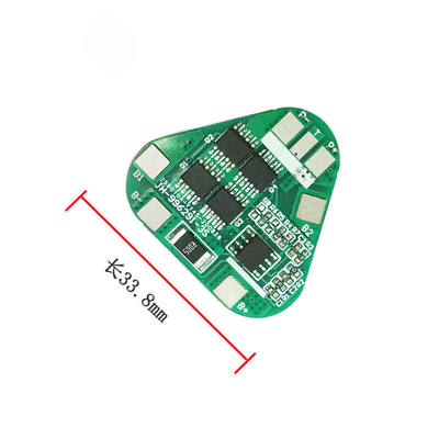 PWB de la asamblea de equilibrio de 12V 100Ah 18650 BMS 3s 10A para la batería de litio