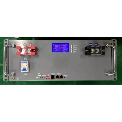 la batería de litio de las telecomunicaciones 100Ah 48V fosfata la batería Lifepo4 con la pantalla LCD